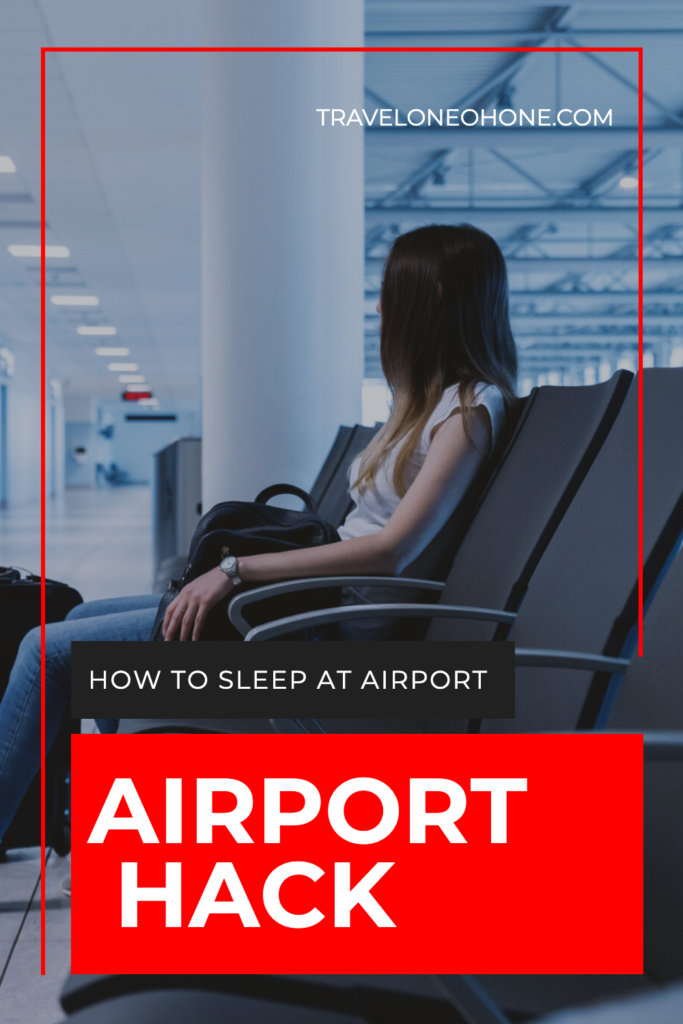 how to sleep at airports
