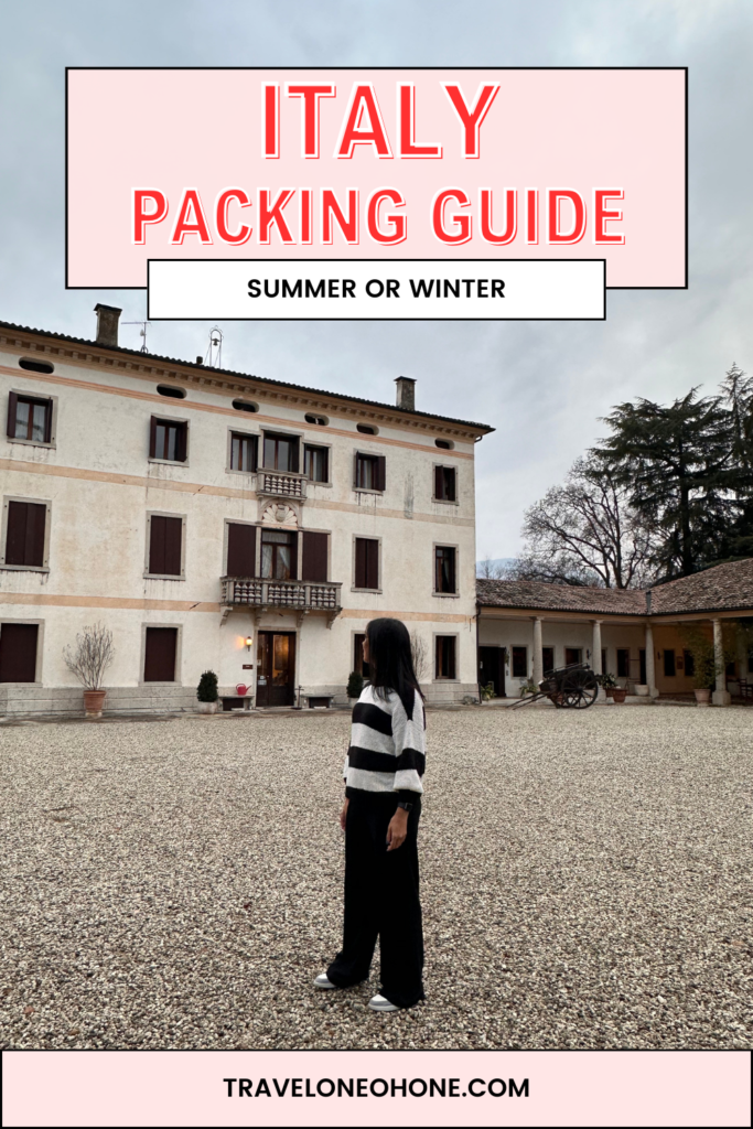Italy Packing Guide