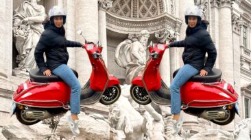 Renting a Vespa in Rome