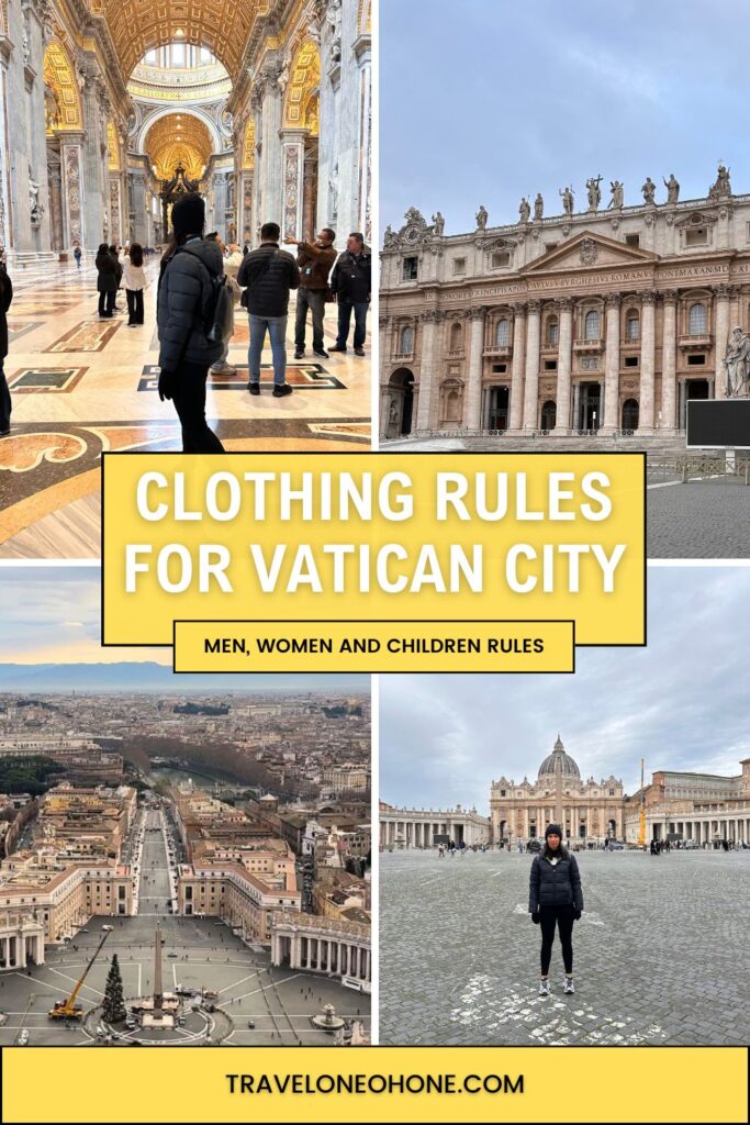 Clothing Rules for Vatican City