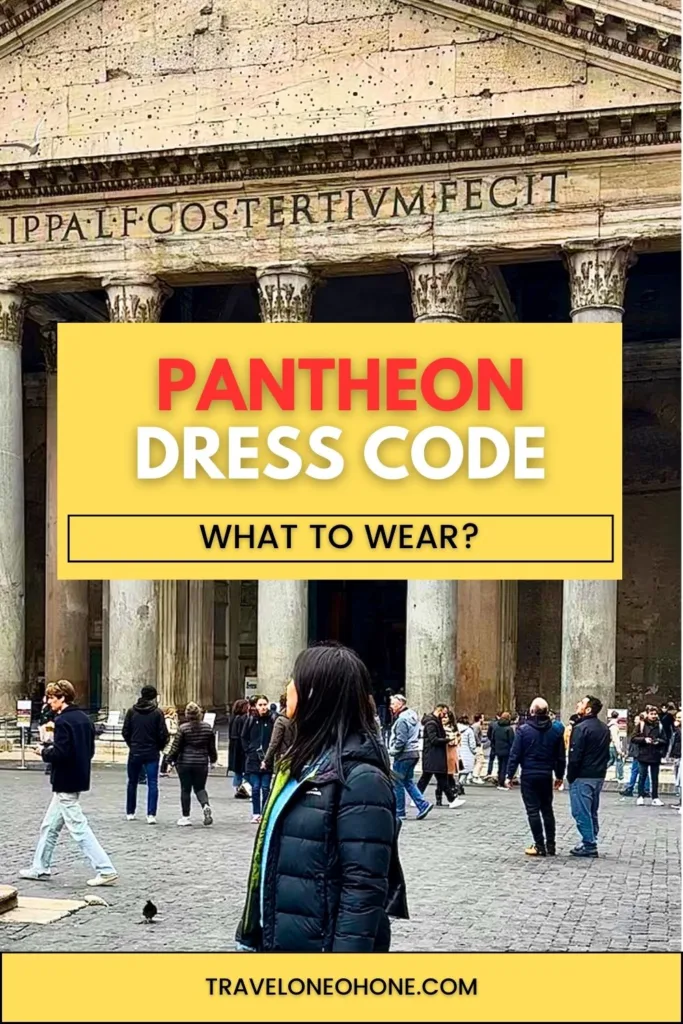 pantheon rome dress code