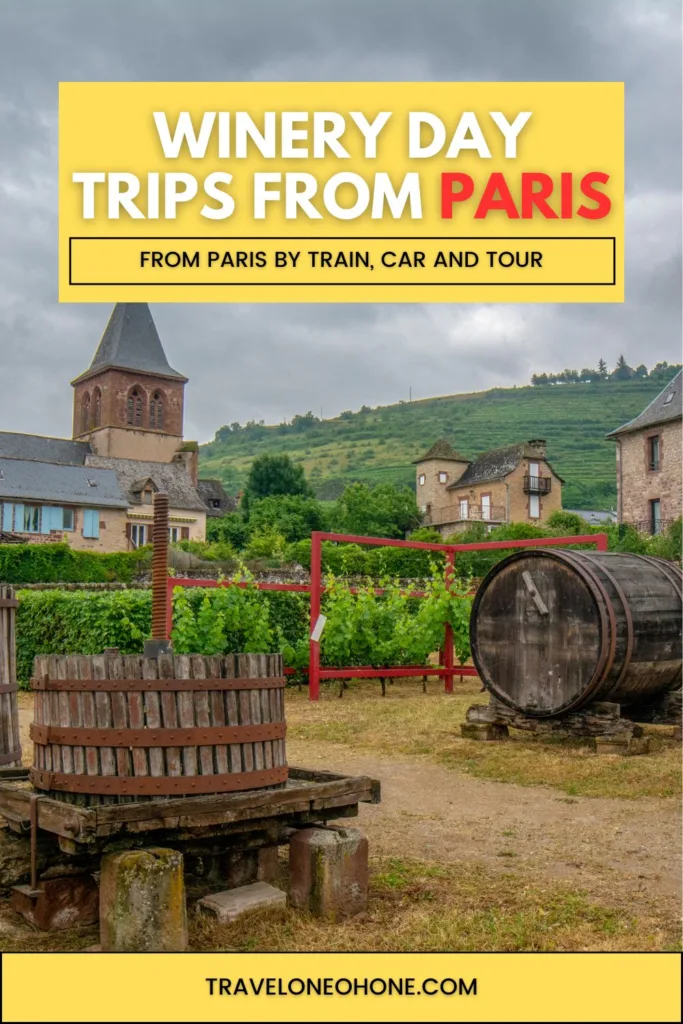 winery day trips from paris