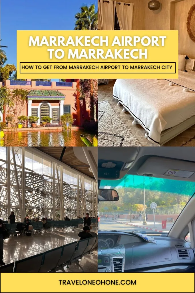 Marrakech Airport to Marrakech