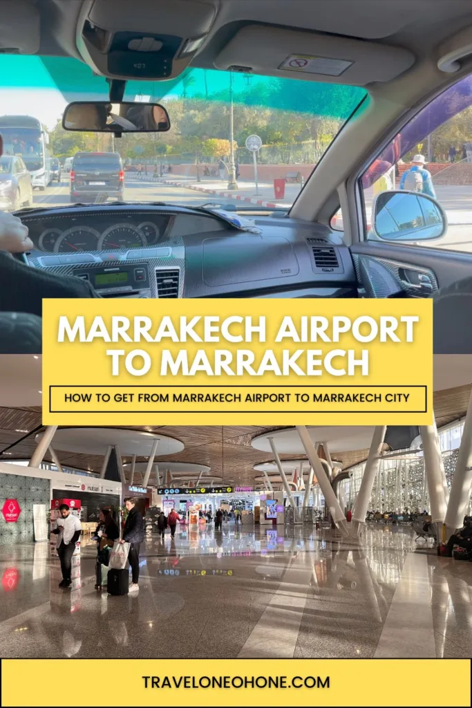 Marrakech Airport to Marrakech