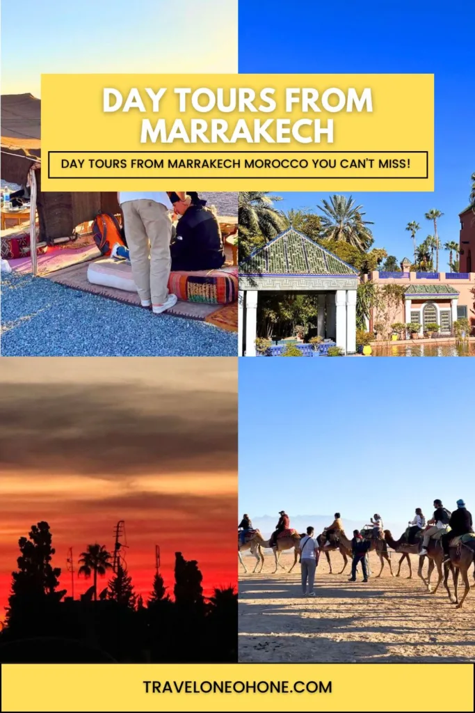 Day Tours from Marrakech