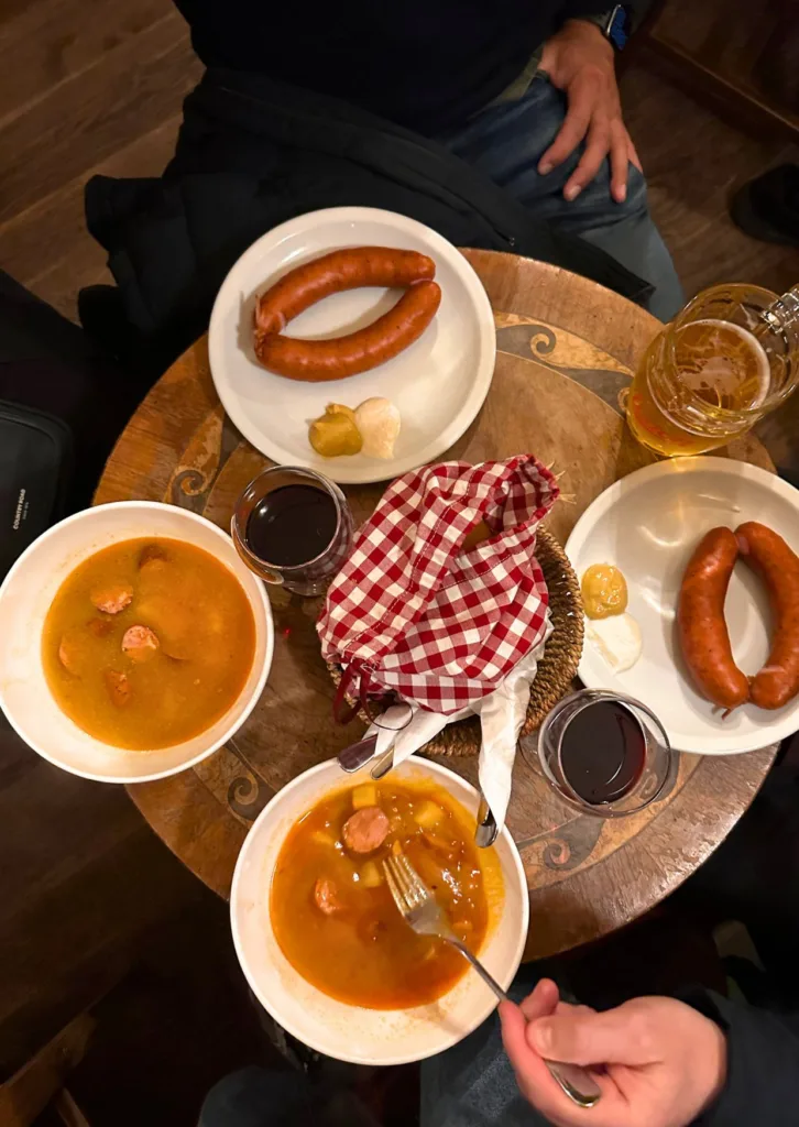 Traditional Slovenian Food in Ljubljana